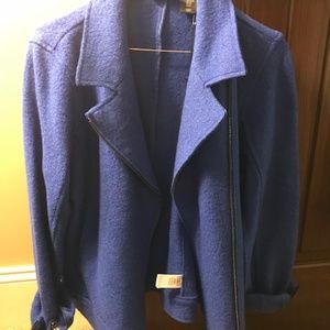 royal blue jacket brand new never worn with tag